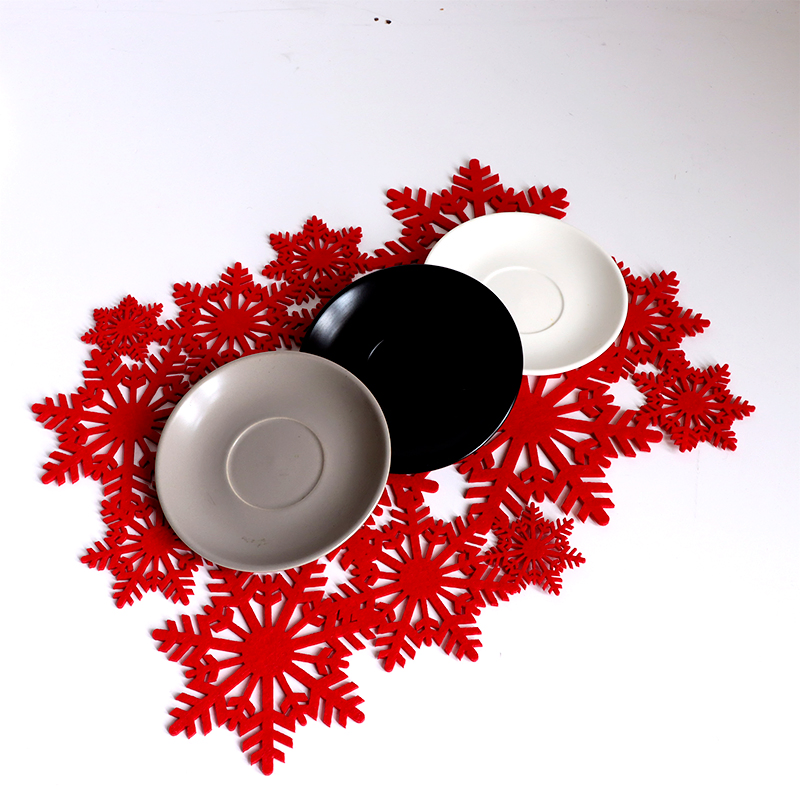 Durable Use Heat Resistant Coaster Place Mat Felt Placemat Kitchen Gadgets Made in China