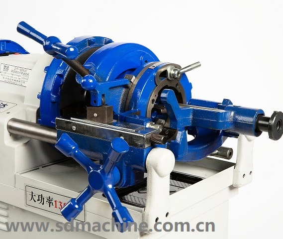 1300W High Speed Portable Pipe Threading Machine Up To 3"