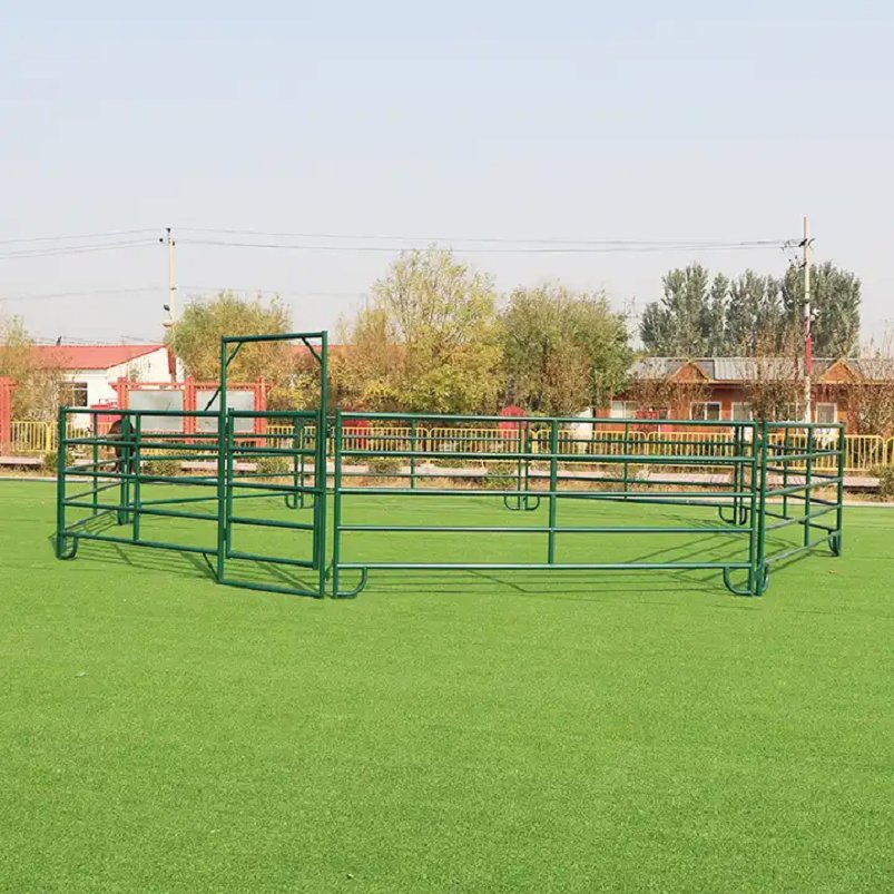 Corral Fence Portable Galvanized Cattle Panel Steel Horse Fence Farm Fence and Gates