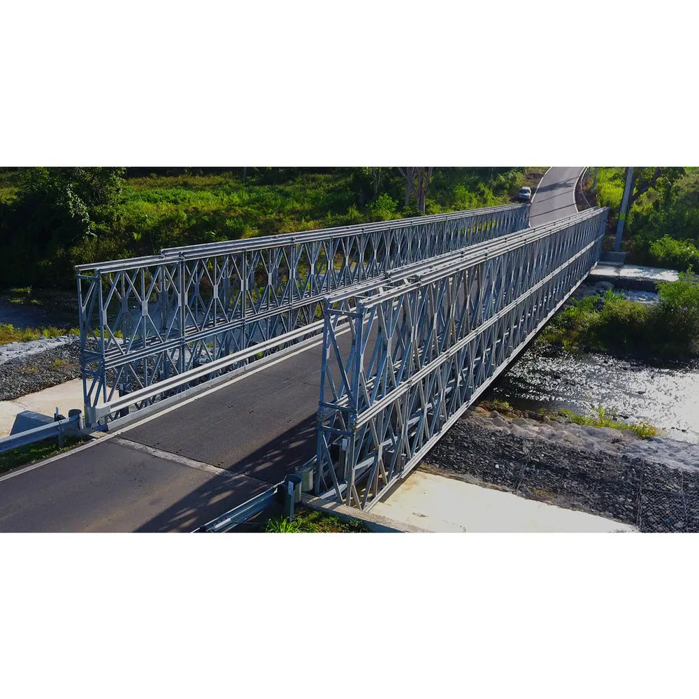 High Load-Bearing Capacity Steel Structure Bailey Quick Assembly Bridge for Landslide Management