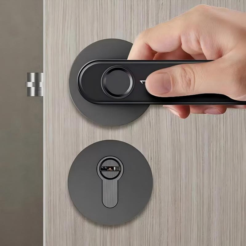 Touchscreen Keypad Smart Door Lock with Backlit Keys for Easy Operation in Low Light Conditions