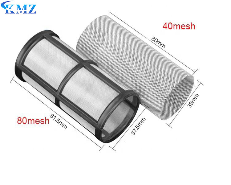 Factory Price 80 Mesh Screen Garden Watering Filter Water Filter Purifier Irrigation Filter Aquarium Fish Tank Water Pump Strainer