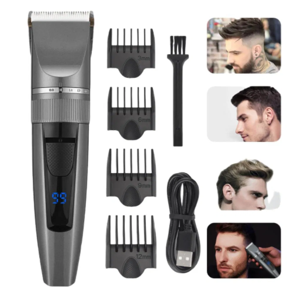 Precision PRO Smart Clipper Long-Lasting Hair Trimmer Cordless Home Barber Kit