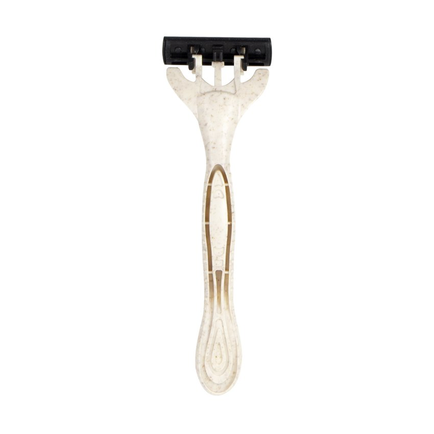 Safety Disposable Eco-Friendliness Straw Razor for Business Guests