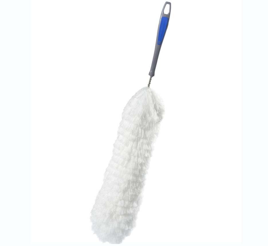 Fluffy Microfiber Duster Cleaner Large Surface Static Dusting Cleaner with Handle for Furniture