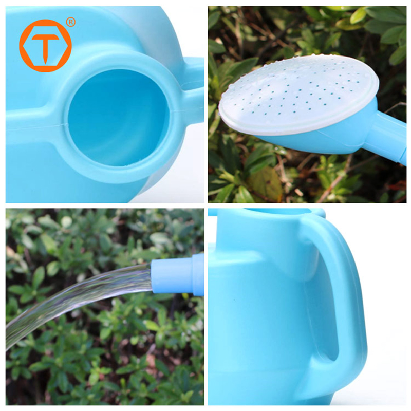 Garden Supplies Durable 4.5L 6L 8L Eco-Friendly PE Plastic Long Spout Watering Can for Precise Watering