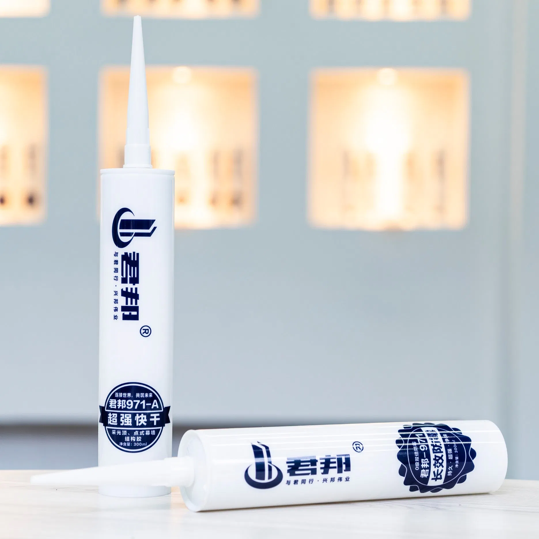 Cartridge 300ml for Outdoors Window Glass Neutral Silicone Sealant