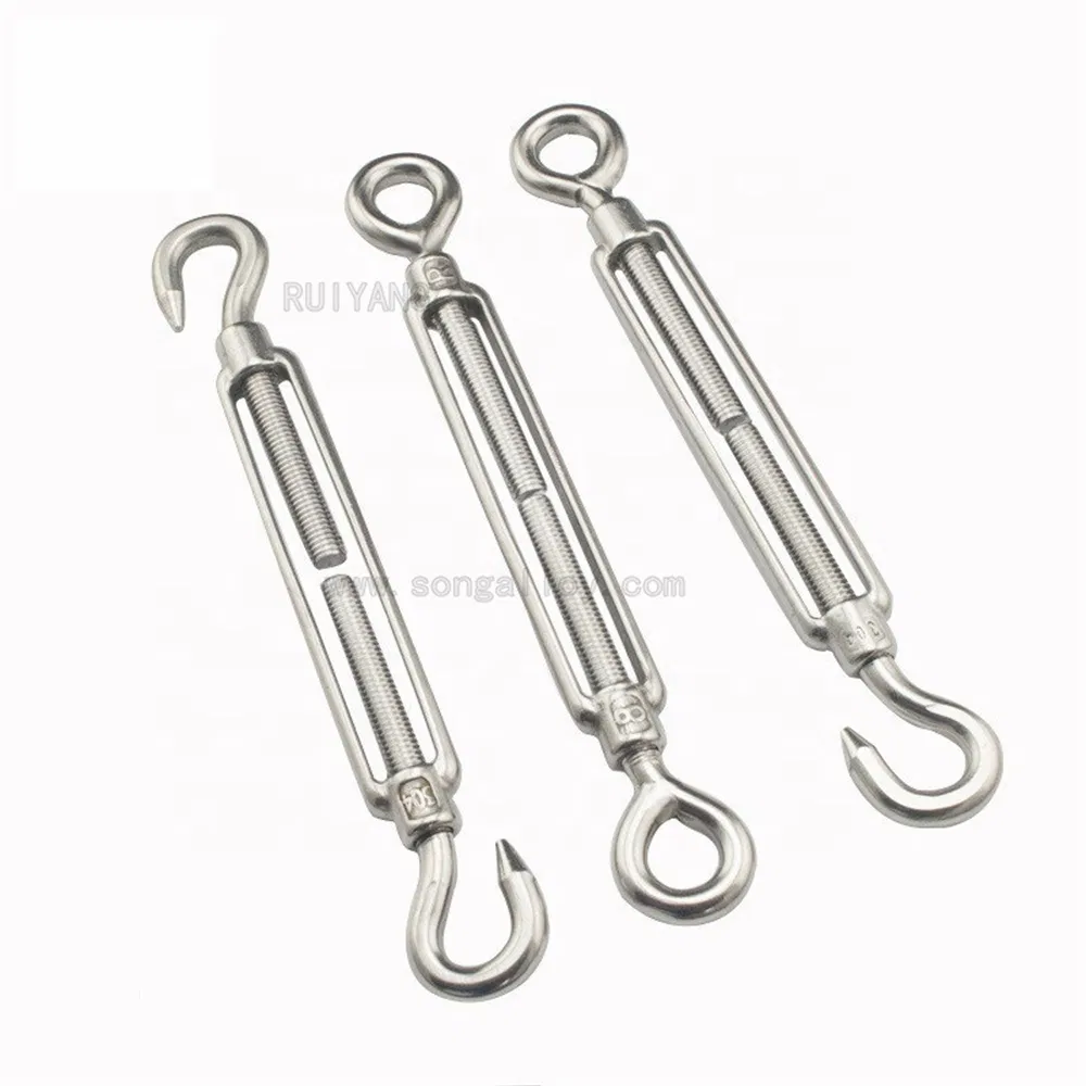Fasteners Stainless Steel Turnbuckle DIN1480 for Riggings