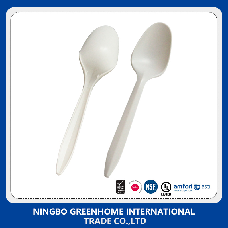 Biodegradable Corn Starch Disposable Knife and Fork Spoon