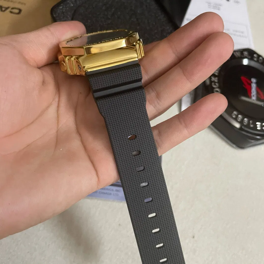 High Quality Custom Wholesale TPU Watch Strap for G-Shock GM-BS 2100 Digital Watch Stainless Steel Band Alarm Watch