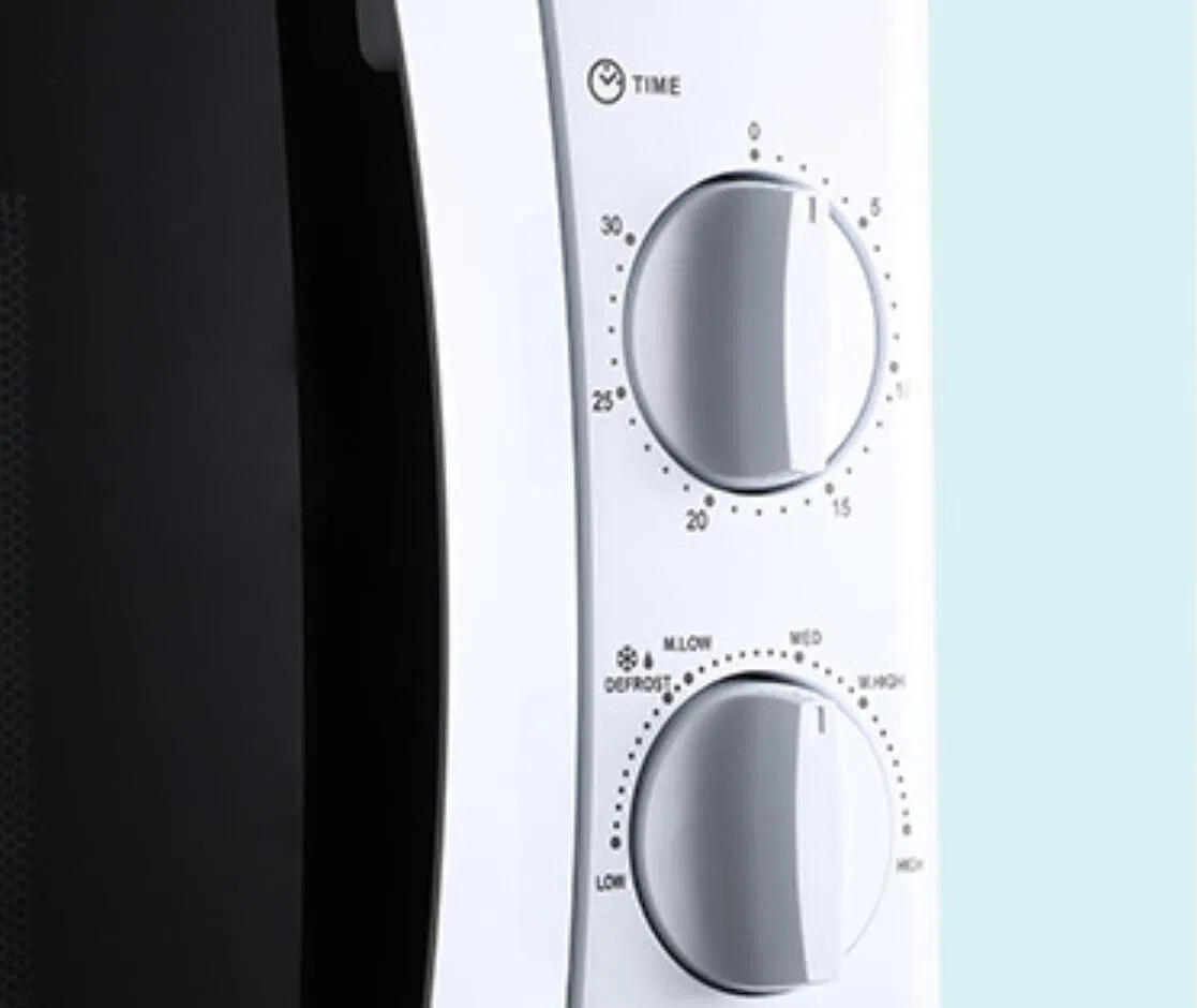 Hot-Selling 20L Small Household Multi-Functional Rotary Mechanical Microwave Oven