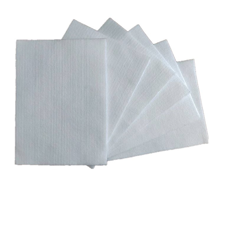 White PP Material 300g Short Filament Geotextile Used for Road Construction