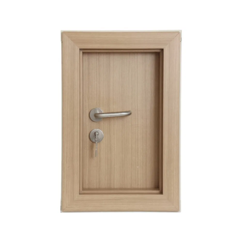 Energy-Efficient Heat Insulation WPC Door with Frame for Modern Homes