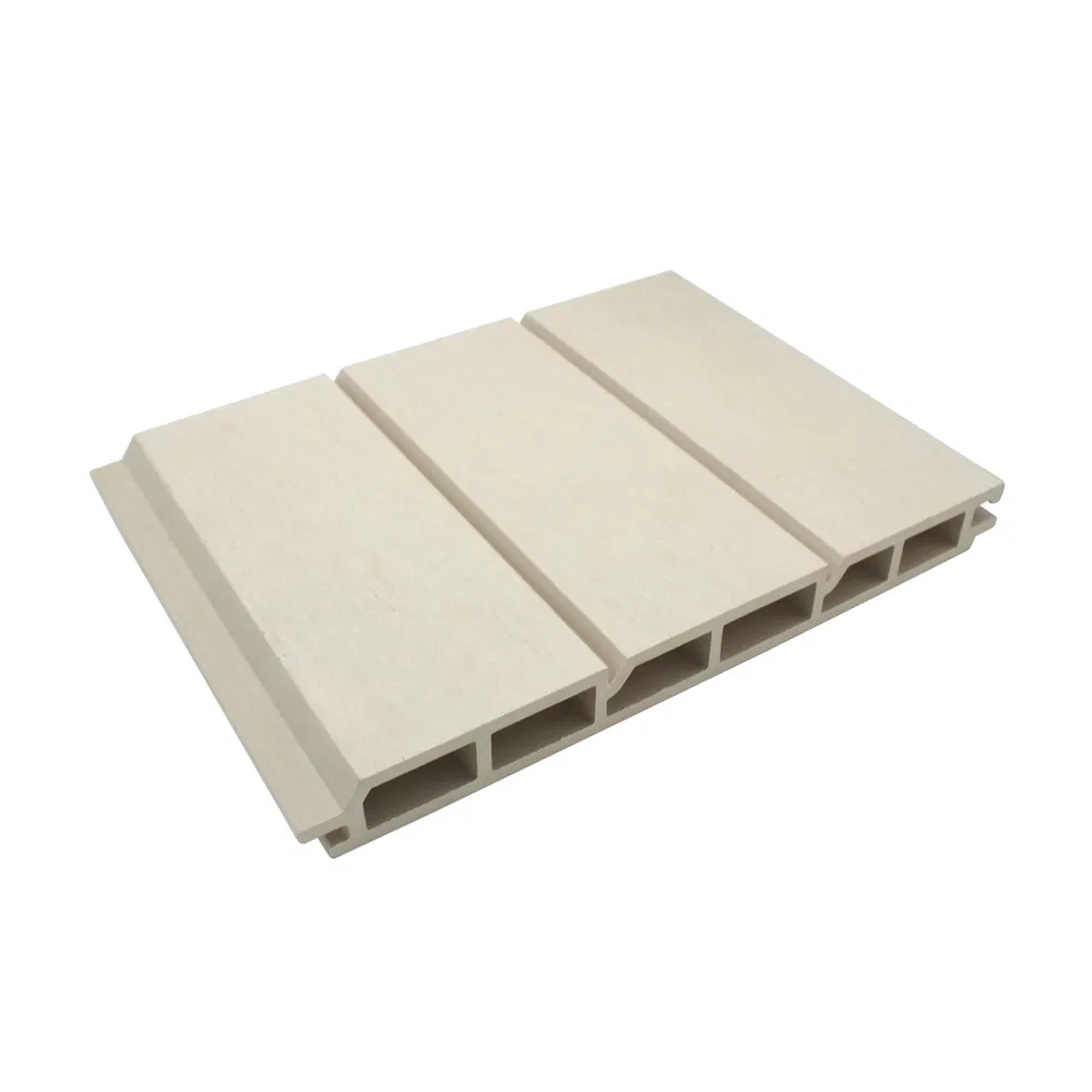 Warp Resistant Teak Color Yd206h21 Garden WPC Wood Plastic Composite Fence