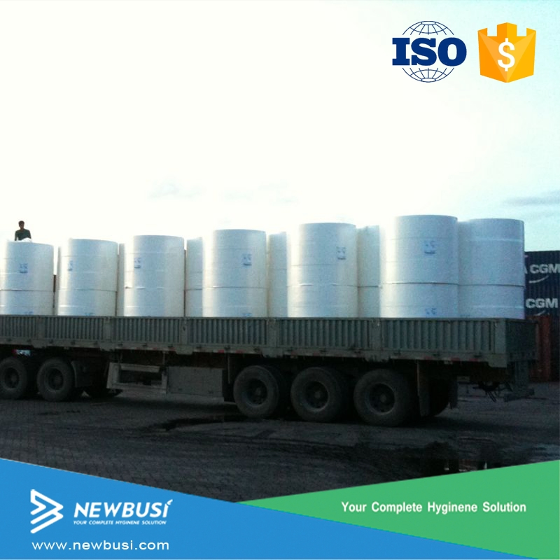 High-Absorbency High Quality Standard Untreated Fluff Pulp Baby Diaper Raw Materials and Sanitary Napkin Manufacturing