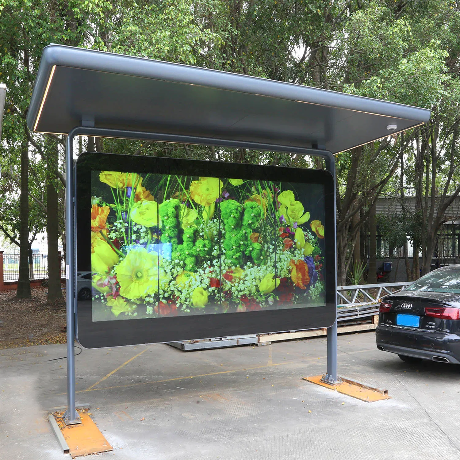 Bicycle Portable Bus Stop Rain Shelter Price Factory