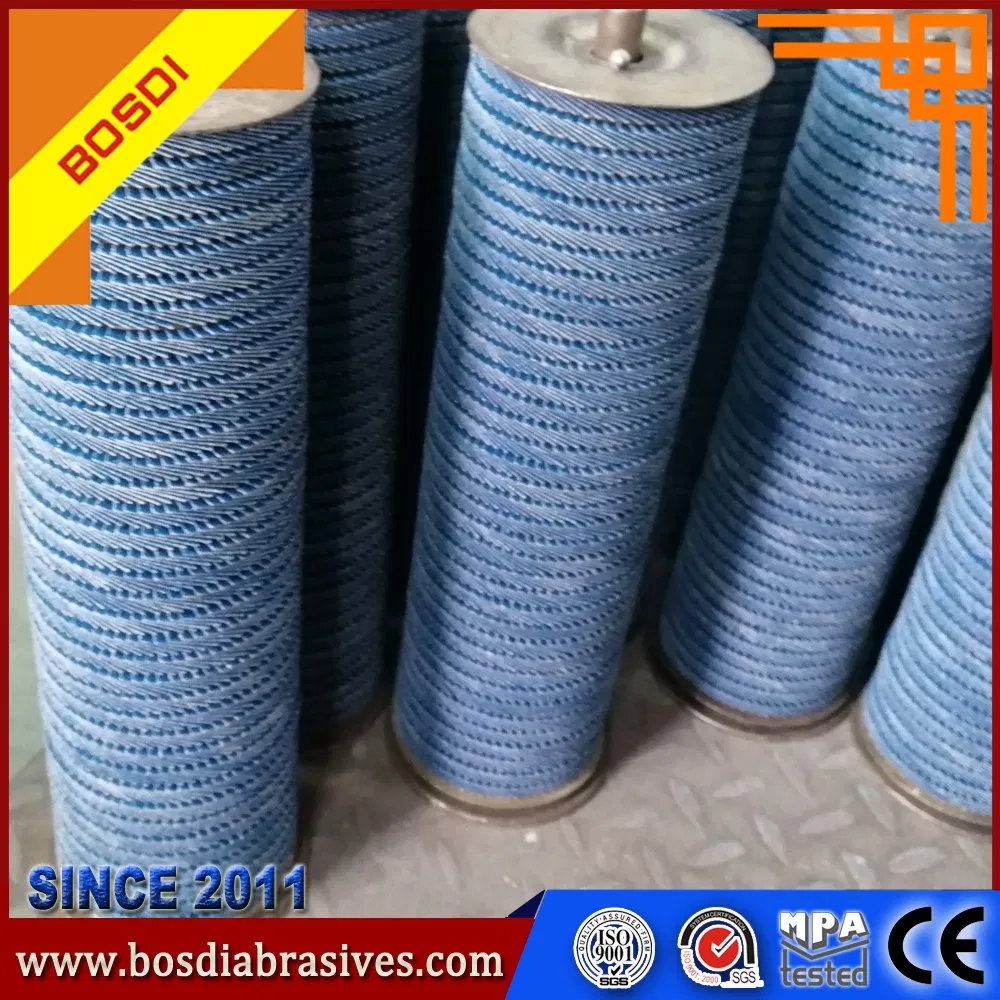 4" Coated Abrasive Flap Disc Grinding Stainless Steel and Metal, Blue Is Sharp Type, Brown Is Durable, Red Is Cheap Price