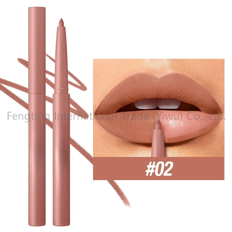 2025 New Arrive Vegan Matte Waterproof Private Label Custom Logo Makeup All Day Nonsmurge Liquid Velvet Soft Lip Liner