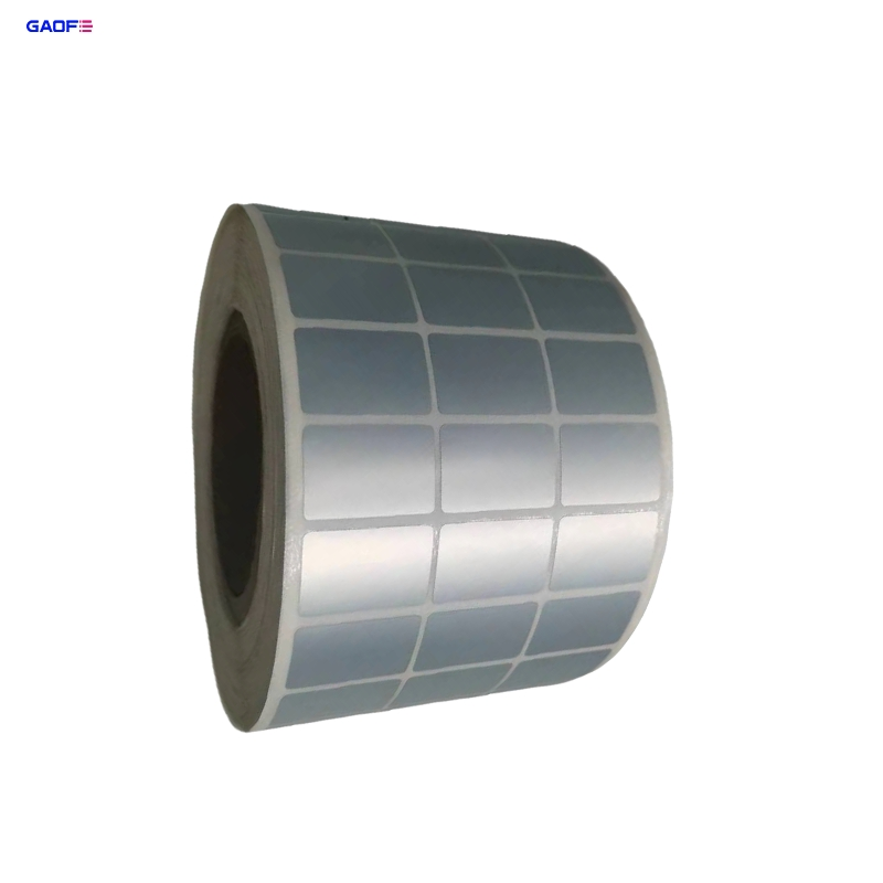 Equipment Asset Sticker Sliver Glossy Pet Label