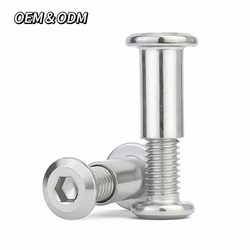 Metal Binding Chicago Screws Binding Post Rivet Head Male and Female Screw Chicago Screws