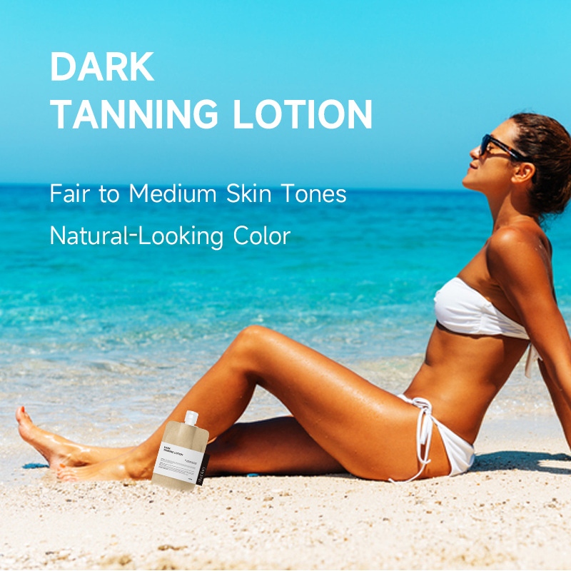 Eco-Friendly Self-Tanning Mousse Bronze Color Tanning Cream