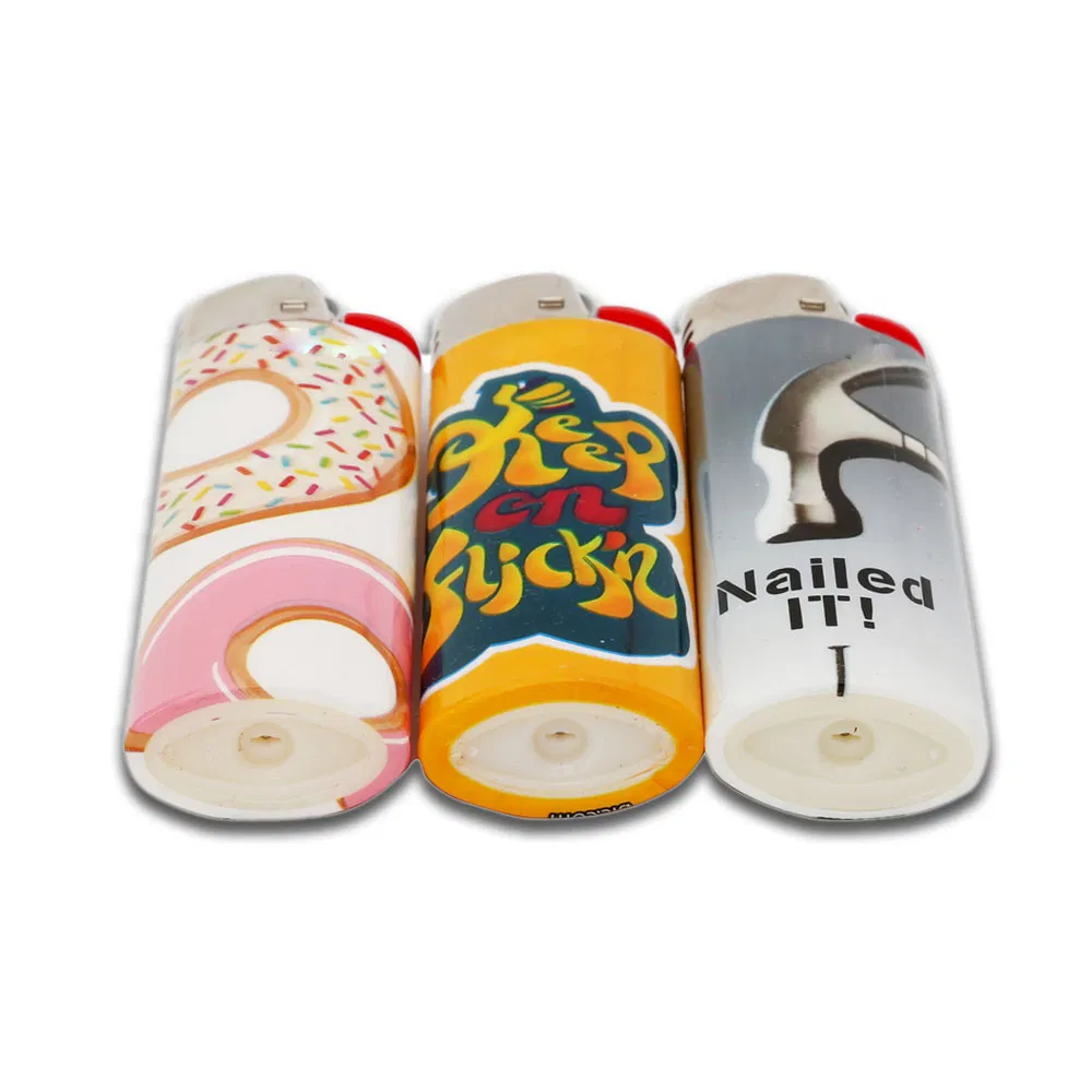 Wholesale J6 J3 Bi Cin-Stock USA Gas Cigarette Lighter