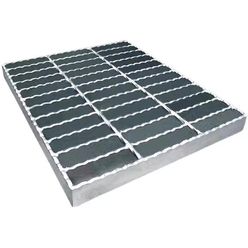 Heavy Duty Durable Anti-Slip Serrated Type Hot-DIP Galvanized Steel Ddeck Grating for Outdoor Versatile Eco-Friendly Drainage Options