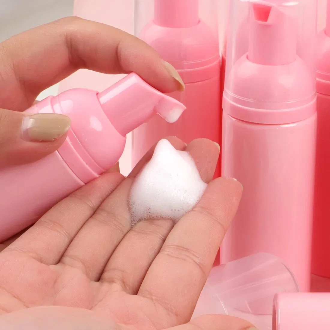 OEM Private Label Eyelash Cleanimg Mousse Wash Lash Extension Safe Natural Lash Eyelash Foam Shampoo