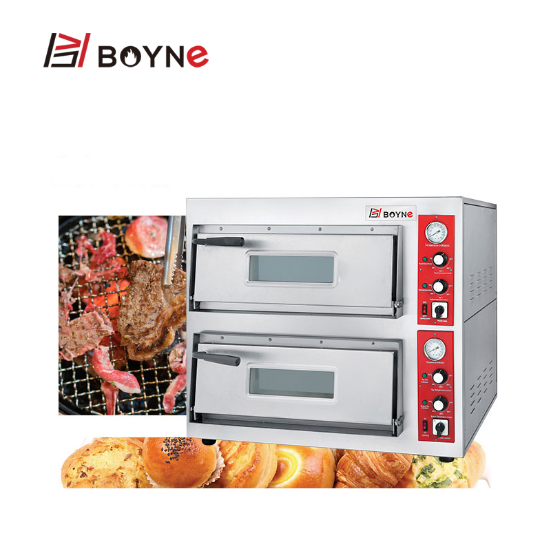 Electric High Temperature Two Deck Pizza Baking Oven