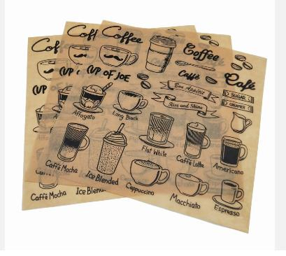Greaseproof Disposable Food Grade Packaging Paper Food Grade Greaseproof Paper