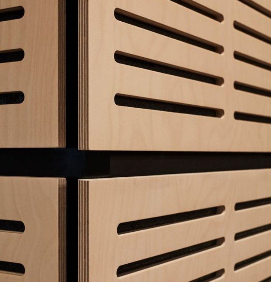 Eco-Friendly Custom Wall Acoustic Board Design Perforated Acoustic Panel