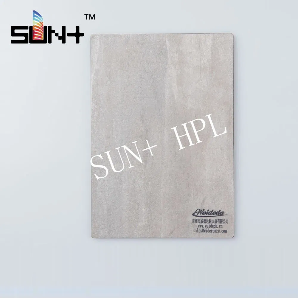 3mm Wood Grain Kitchen Cabinet Locker Compact Fireproof High Pressure Laminate Board