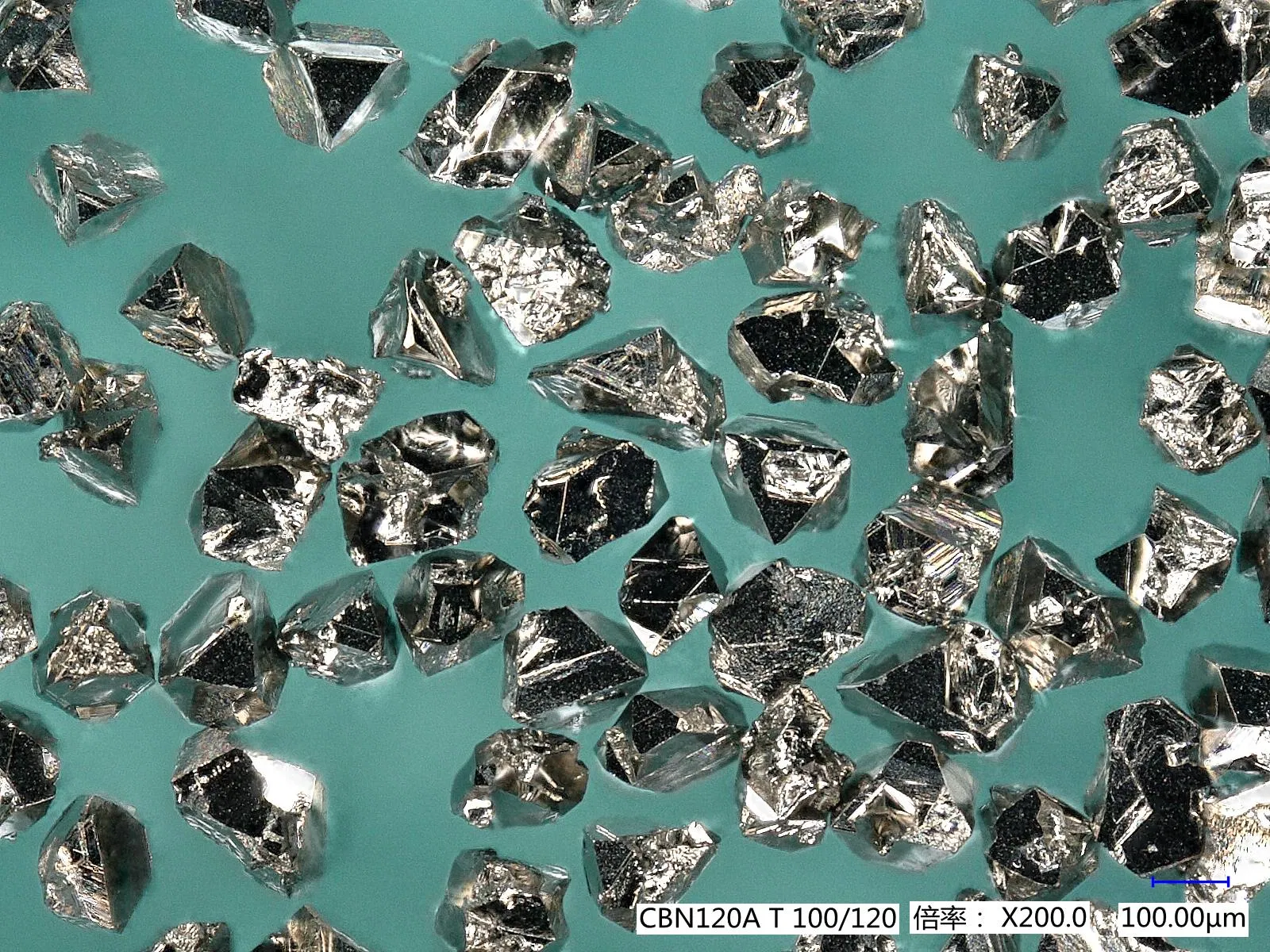 Titanium Nickel Coating Ti/Ni-Coated CBN Cubic Boron Nitride Powder