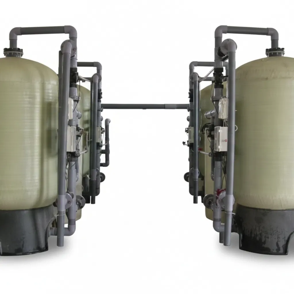 System for Water Softener Low-Maintenance Magnesium Removal for Textiles