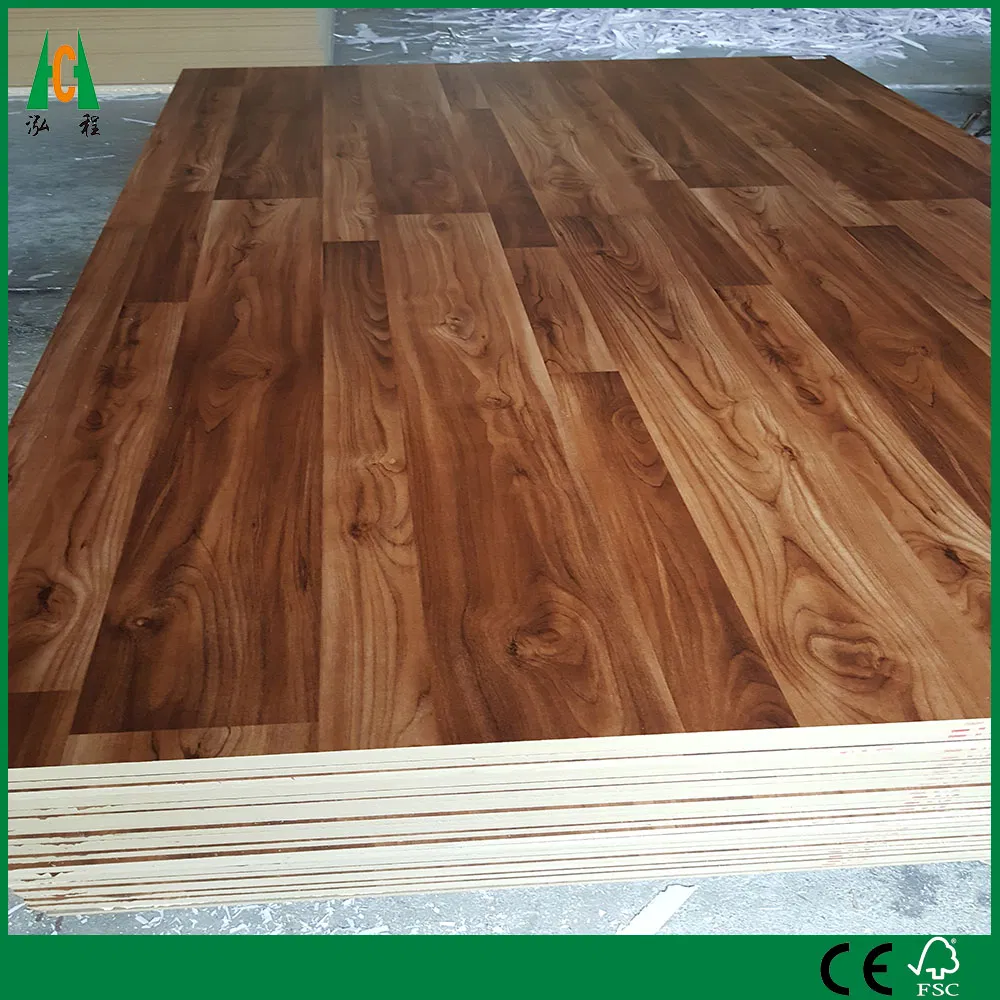 High Glossy Marble Melamine MDF Board for Furniture