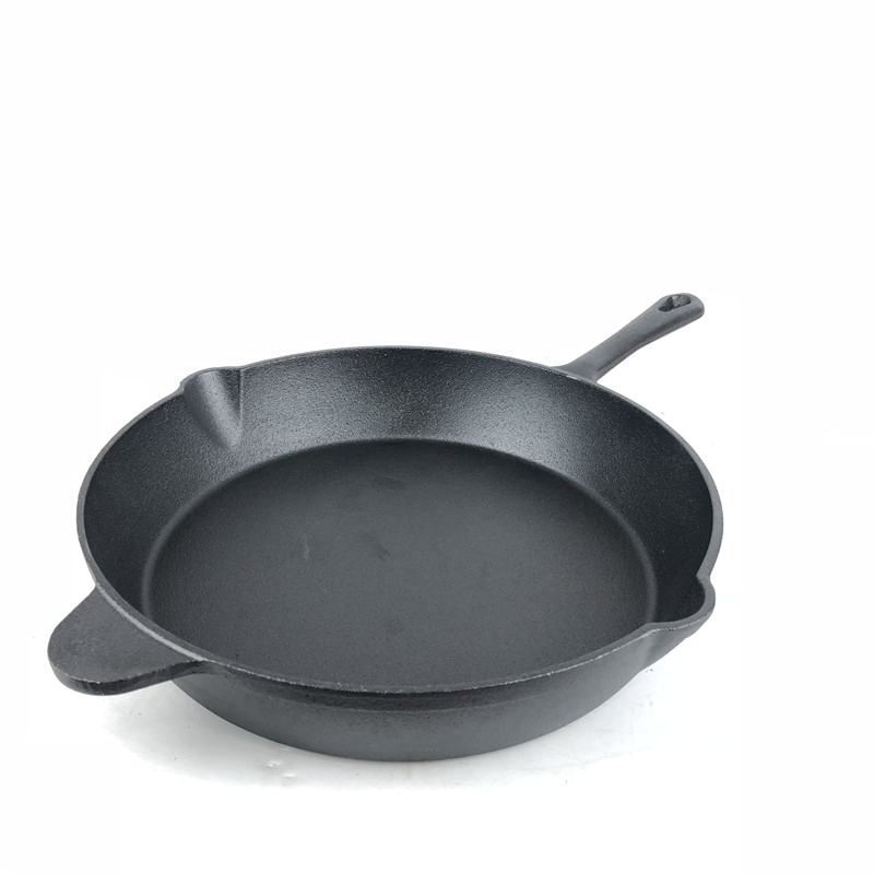 Pre Seasoned Cast Iron Skillet Frying Pan - Oven Safe Grill Cookware for Indoor & Outdoor Use (12 inches – 32cm)