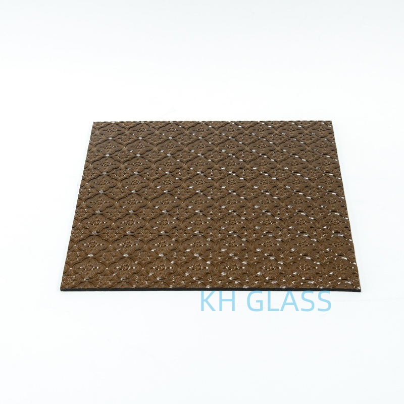 Stylish Privacy Enhancing Office Dividers Glass Screen Clear/Color/Tinted Pattern Figure Glass