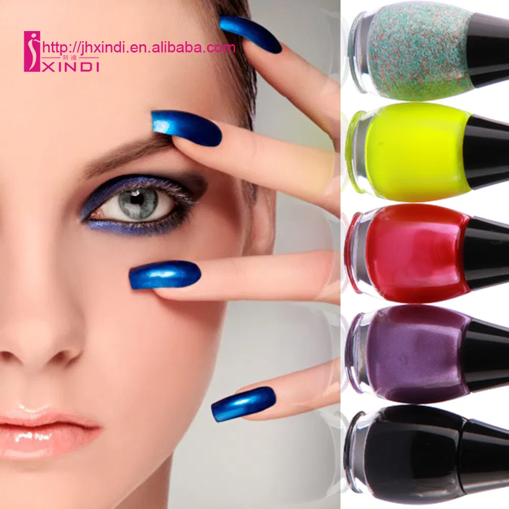 Hot Selling Quality Nail Polish, Oil Base Shiny Effect Nail Polish