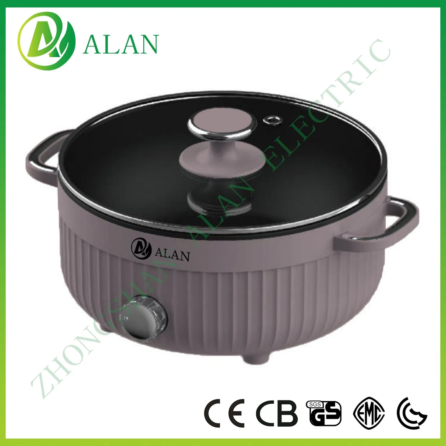 3L Multi-Function Non-Stick Electric Cooker Noodle Cooker Small Power Electric Hot Pot Portable Steam Cooker