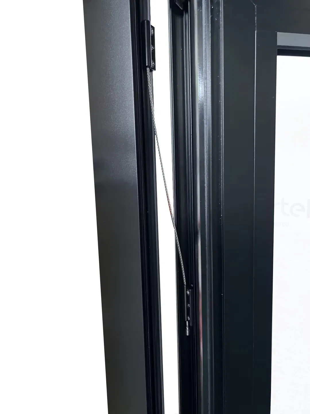 Penjoy Germany Hardware Thermo Break Aluminum Windows Customized Double Glazed Casement Window