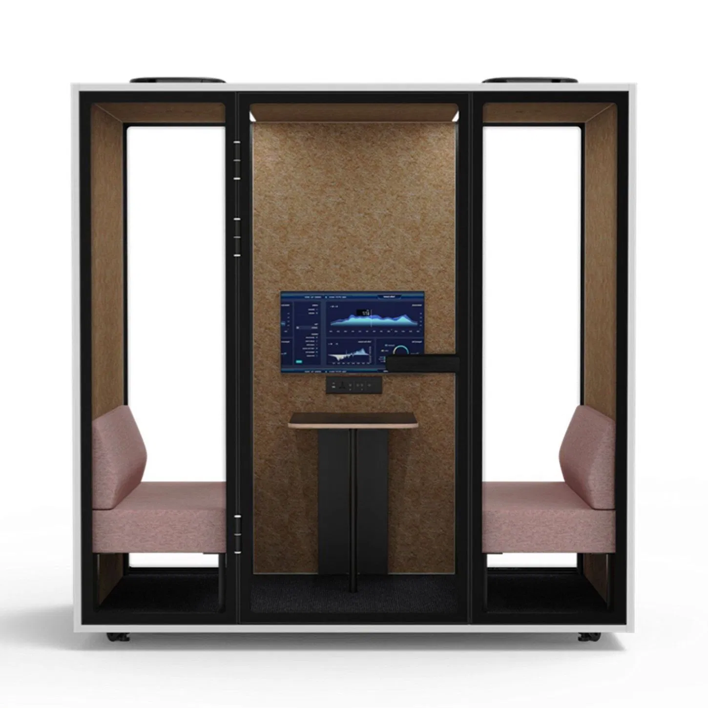 Eco-Friendly Waterproof Movable Commercial Silent Cabin for Office Building