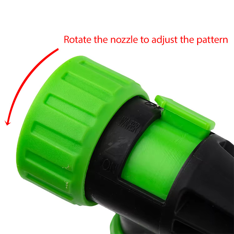 Adjustable Hose End Sprayer Nozzle Multi Function Water Spray Nozzle Mixing Sprayer