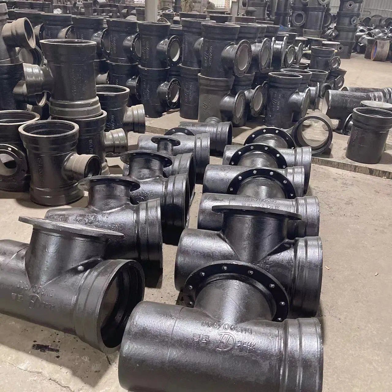 Awwa C110/A21.10 Compliant Ductile Iron Tee