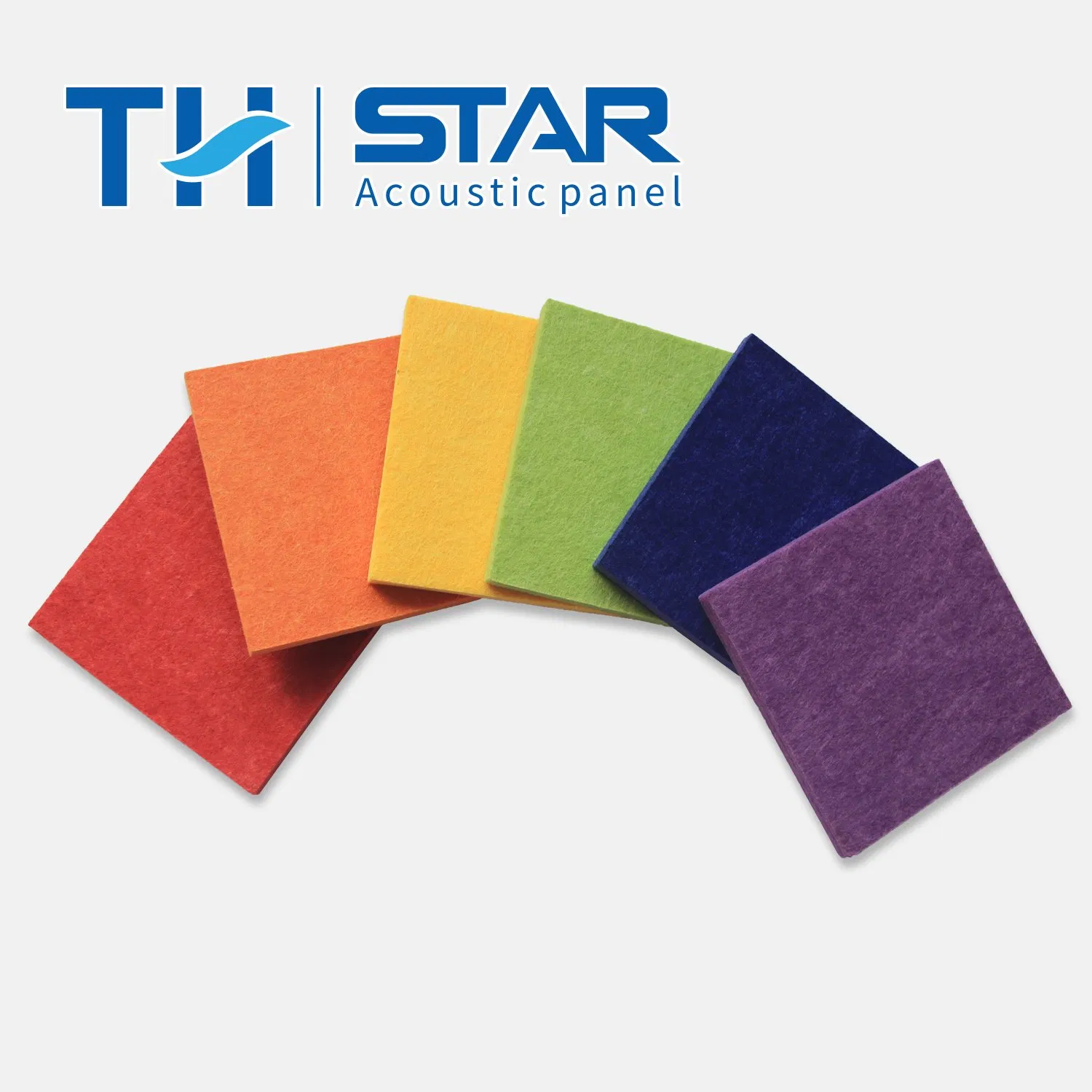 Hot Selling Color Environmental Protection Fireproof Sound Absorbing Panel Polyester Fiber Sound Absorbing Panel Wall