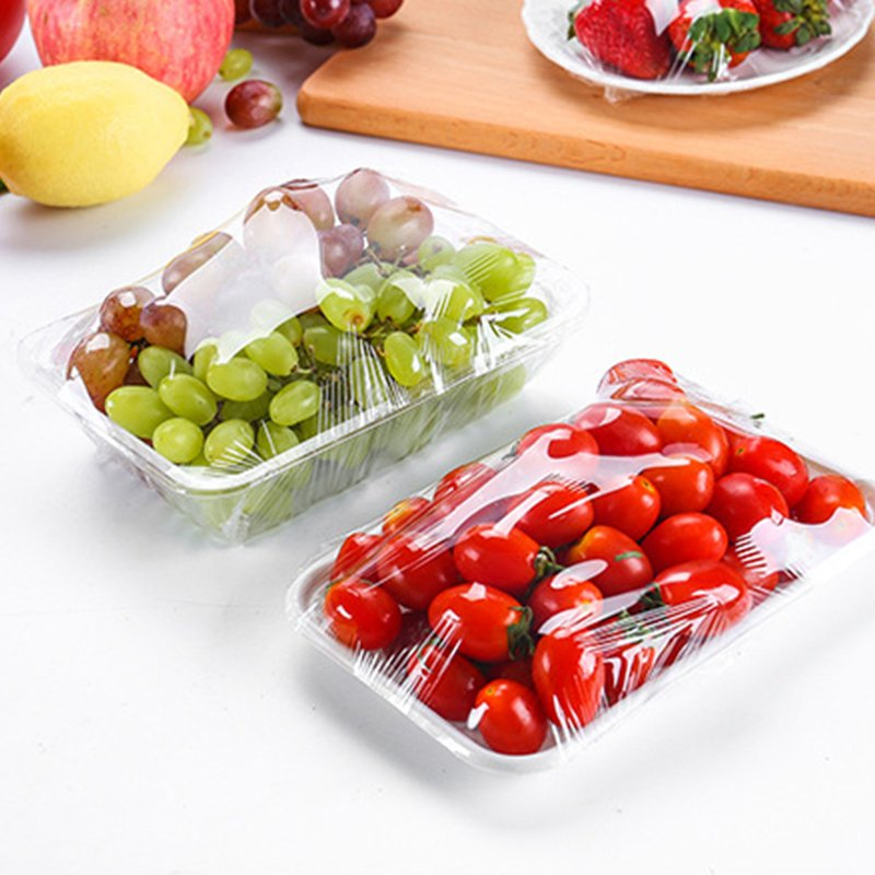 Plastic Color Food Packaging Film Food Cover Film PVC Cling Film Used for Fruits and Vegetables