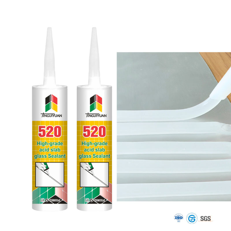 Durable Waterproof Acetic Silicone Sealant for Glass and Metal