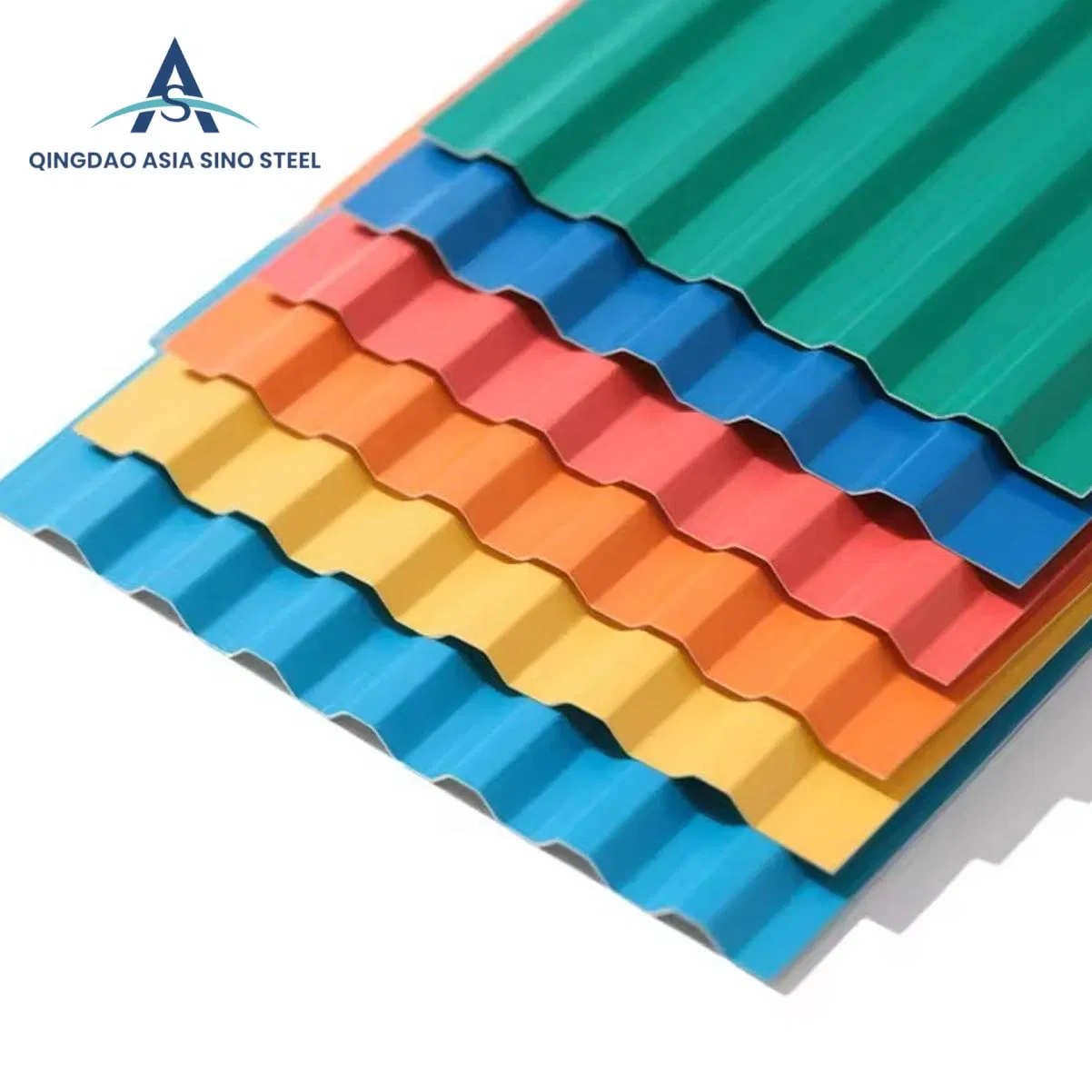 Factory Supply PPGI Color Coated Galvanized Corrugated Steel Roofing Roof Sheet