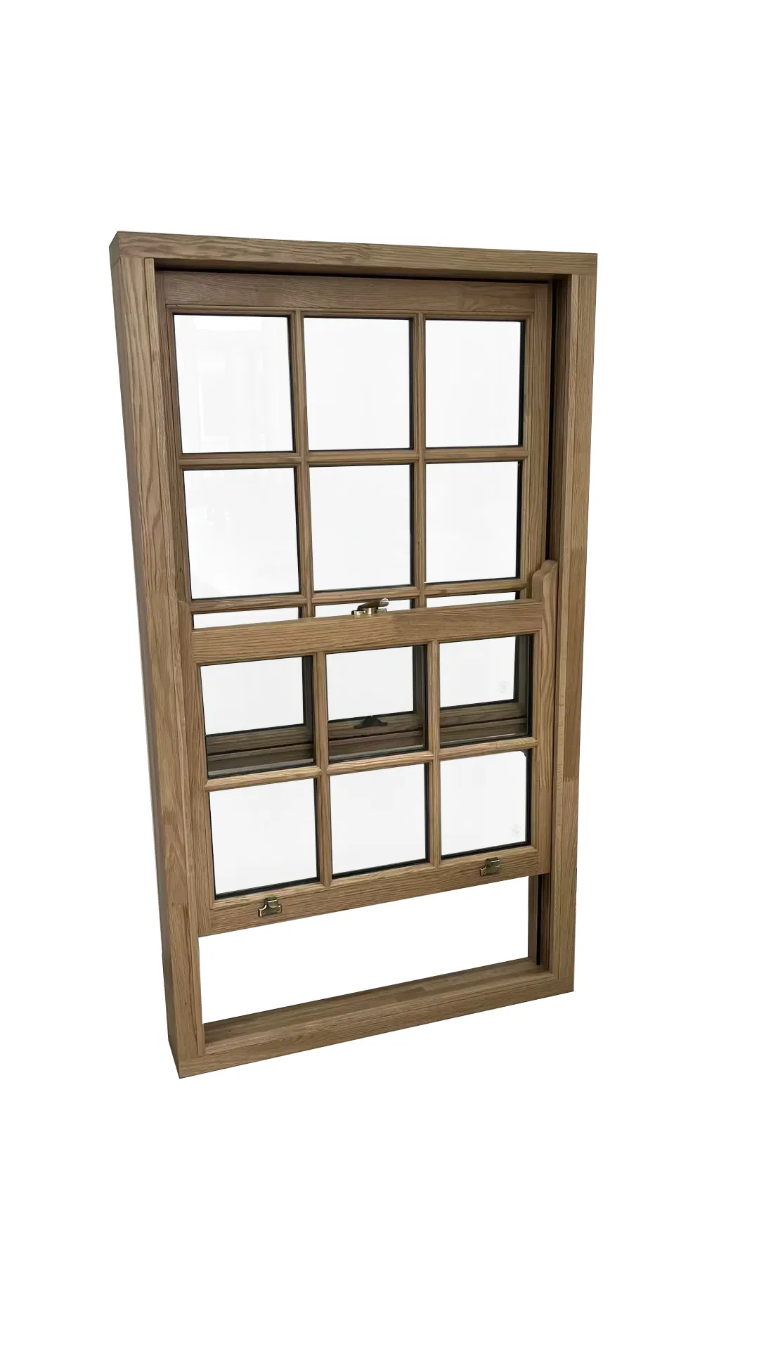 Penjoy Factory Price Flexible Designed Hung Window Solid Wood Window Vertical Sliding