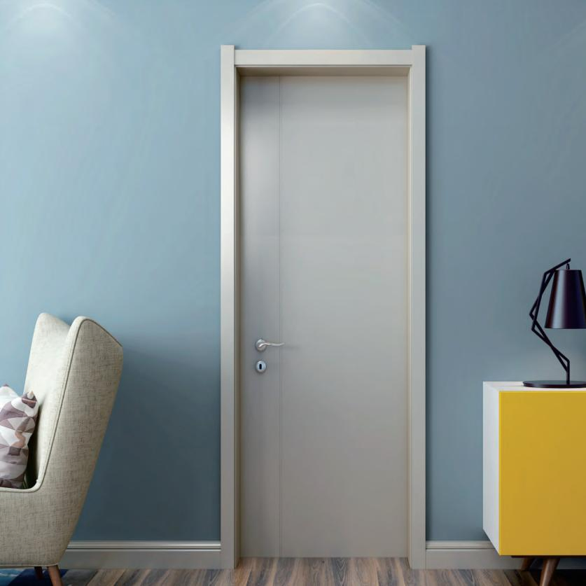 Kojo Top Selling Luxury Design Full Completed Panel WPC Door for Saudi Arabia