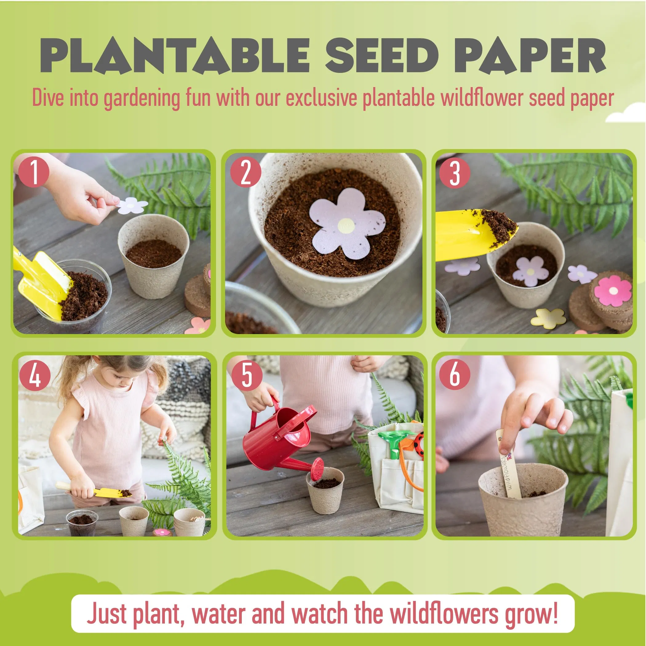 Gardening Tools Set for Kids Best Outdoor Toys